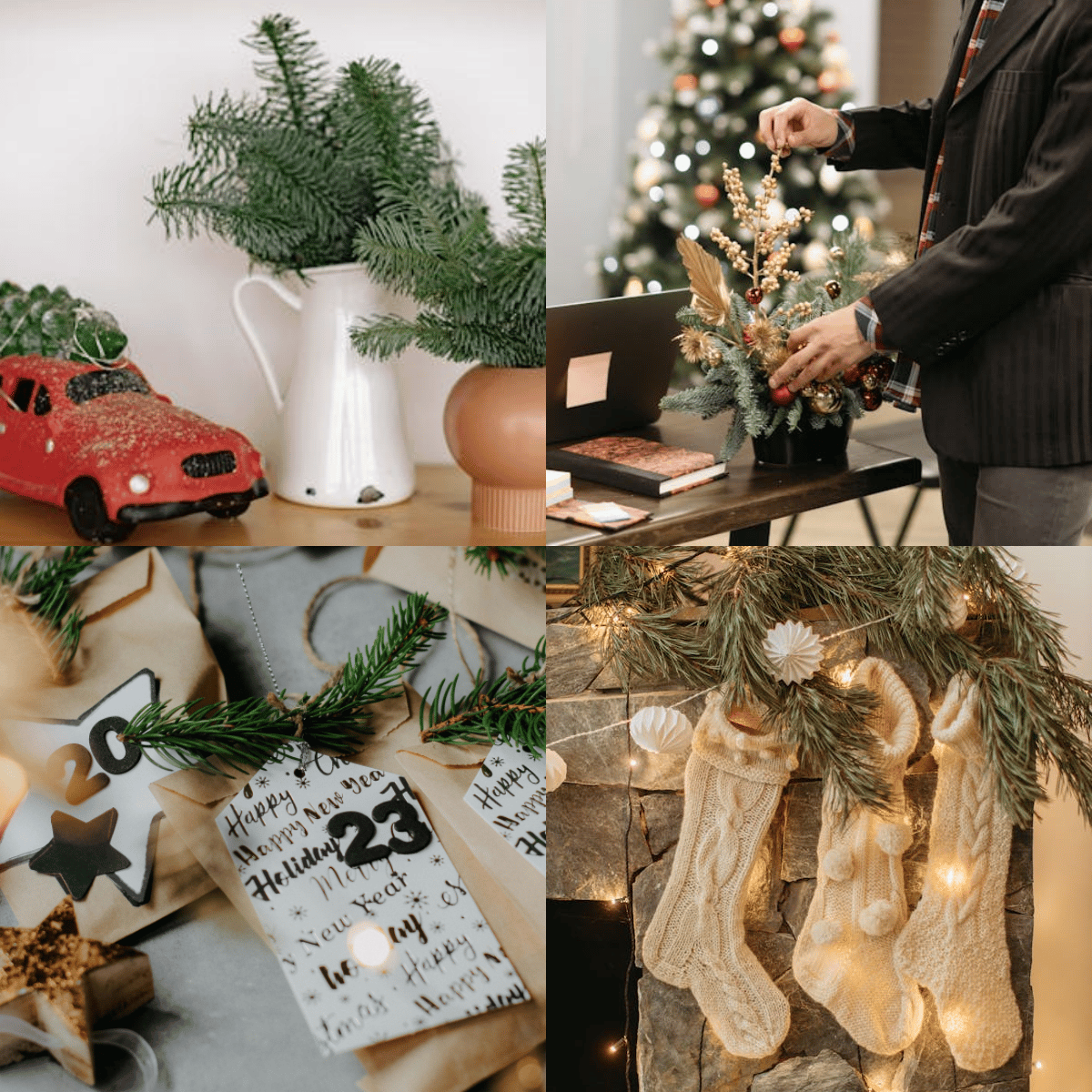✨Natural Christmas Greenery - Norfolk Pine Garland🌲