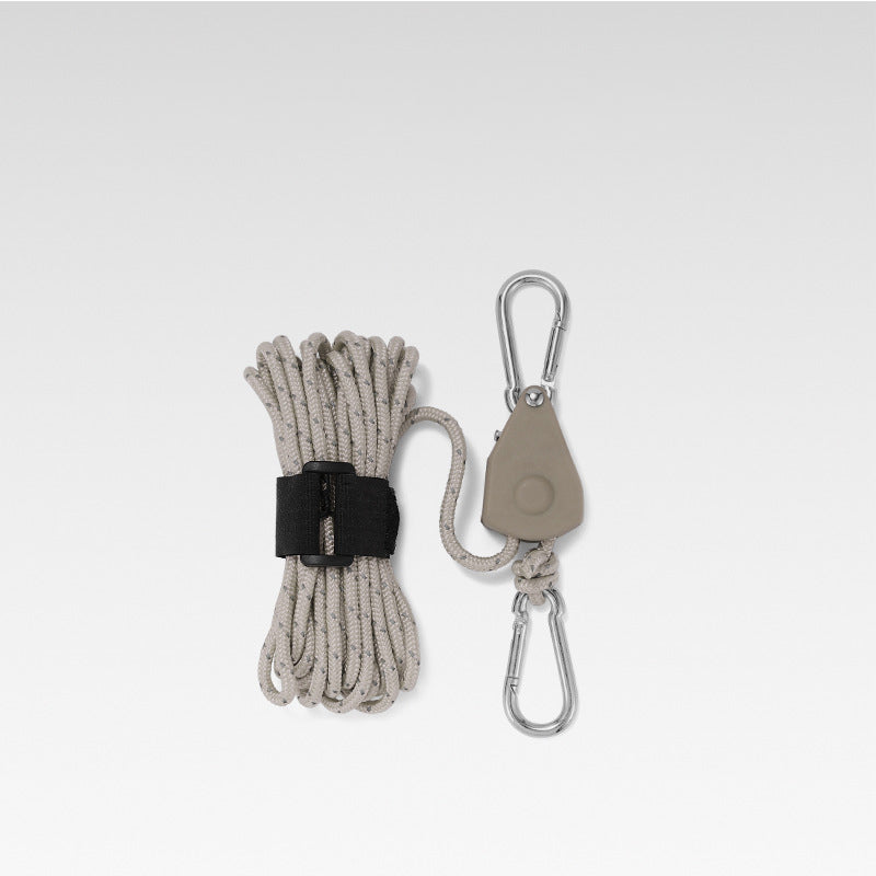 🪢Emergency Outdoor Essentials Gear Half Off for a limited time - 🔥Portable Adjustable Fixed Camping Rope💯