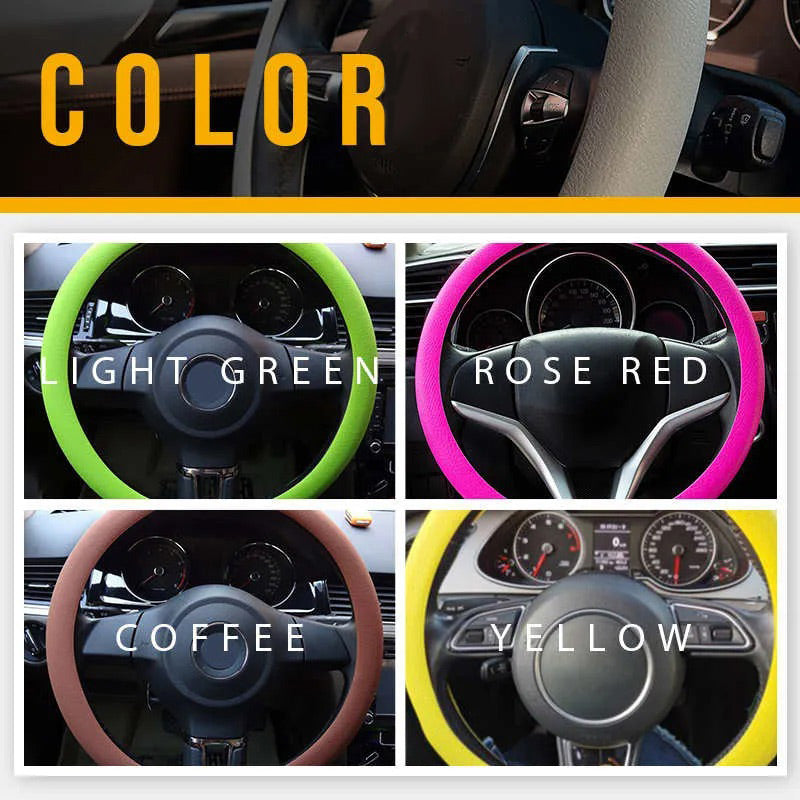 😎Car Steering Wheel Protective Cover
