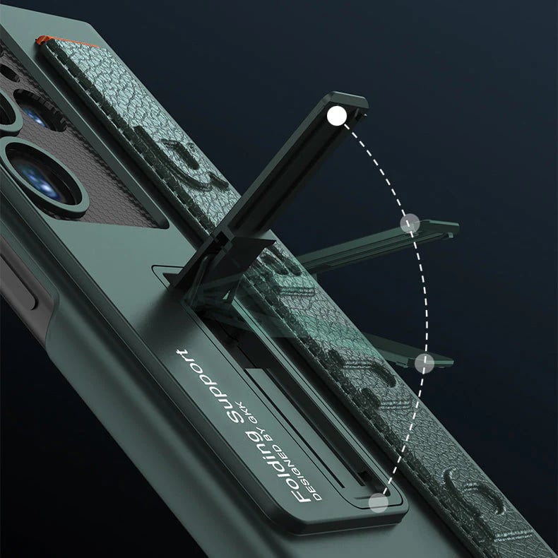 Magnetic Bracket Luxury Wristband Holder Phone Case For Samsung Galaxy S23/S22