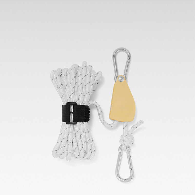 🪢Emergency Outdoor Essentials Gear Half Off for a limited time - 🔥Portable Adjustable Fixed Camping Rope💯