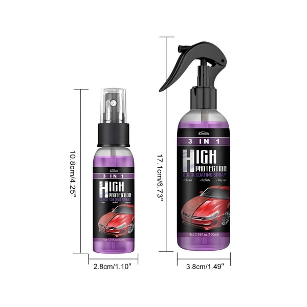 3 in 1 Ceramic Car Coating Spray(49% OFF)