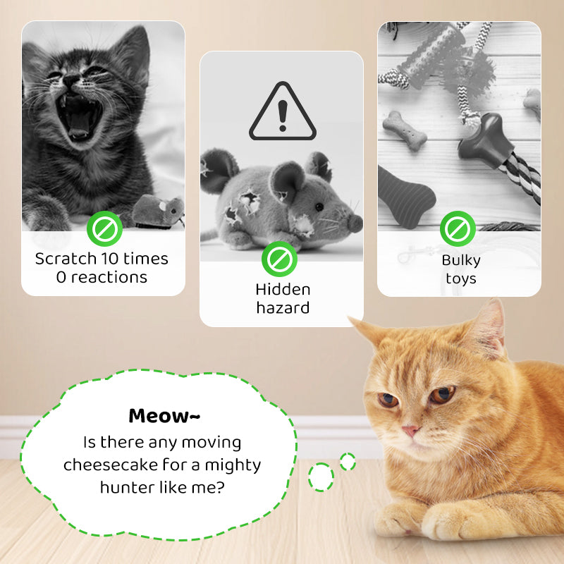 Interactive Automatic Moving Mouse Toys with Squeaky Sound