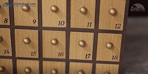 Precious Moments, Nativity Advent Calendar