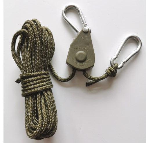 🪢Emergency Outdoor Essentials Gear Half Off for a limited time - 🔥Portable Adjustable Fixed Camping Rope💯