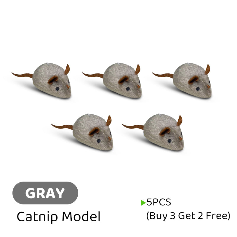 Interactive Automatic Moving Mouse Toys with Squeaky Sound
