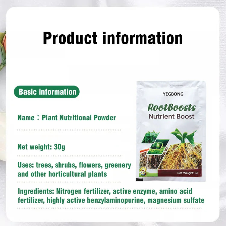 Plant Hair Root Growth Nutrition Powder